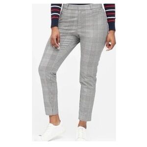 Banana Republic Sloan‎ Houndstooth Plaid Pants